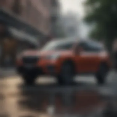 Subaru Forester: The Perfect Urban Companion Subaru Forester parked in an urban setting