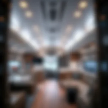 Interior layout of the 2020 Thor Miramar 35.2 highlighting spacious living areas and luxury amenities