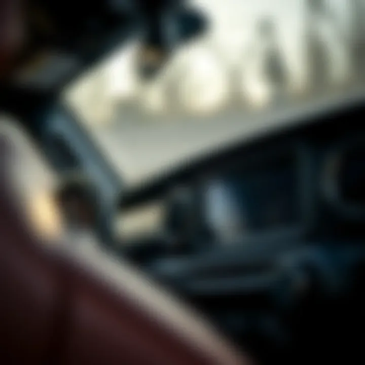 Close-up of Sahara Jeep Wrangler dashboard and controls