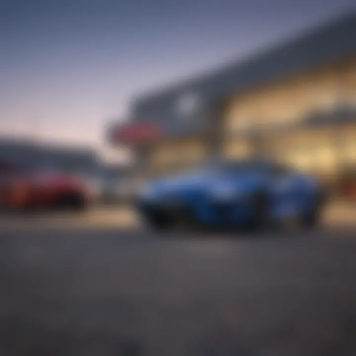 Exterior view of a Toyota dealership in Corpus Christi