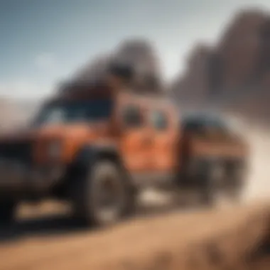 Comparative Analysis of Gladiator Vehicles and Competitors Comparative analysis chart of Gladiator vs. competitors