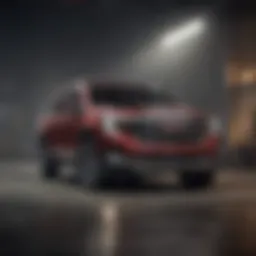 GMC SUV exterior showcasing third row seating