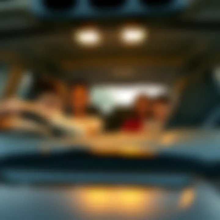 Family Adventures in a Honda 7-Seater Family enjoying a road trip in a Honda 7-seater