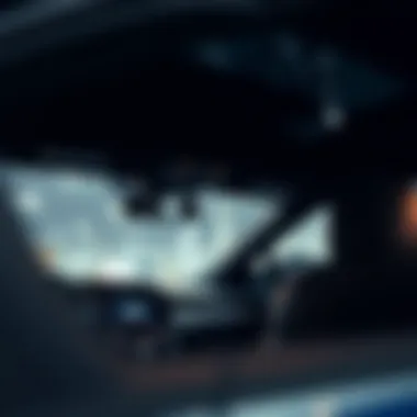 Interior view highlighting Honda Civic Sport's technology