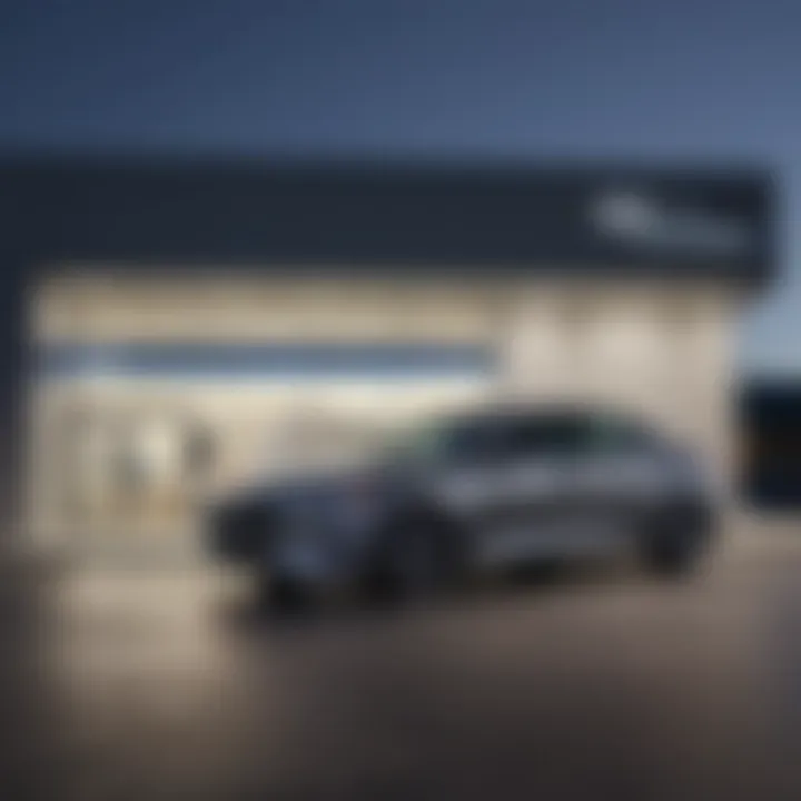 Exterior view of Hyundai dealership in Nashville