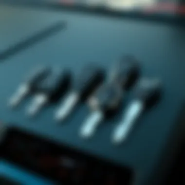 Variety of Keyless Replacement Keys Illustration of different types of keyless replacement keys