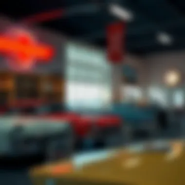 Historic Kingman Dodge showroom showcasing classic models
