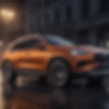 Sleek Luxury Crossover Elegant luxury crossover showcasing sleek design