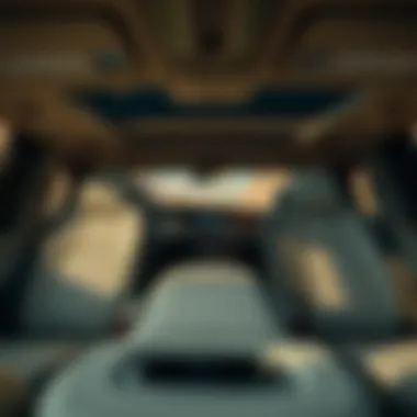 Interior view of Nissan Armada showcasing luxury and space