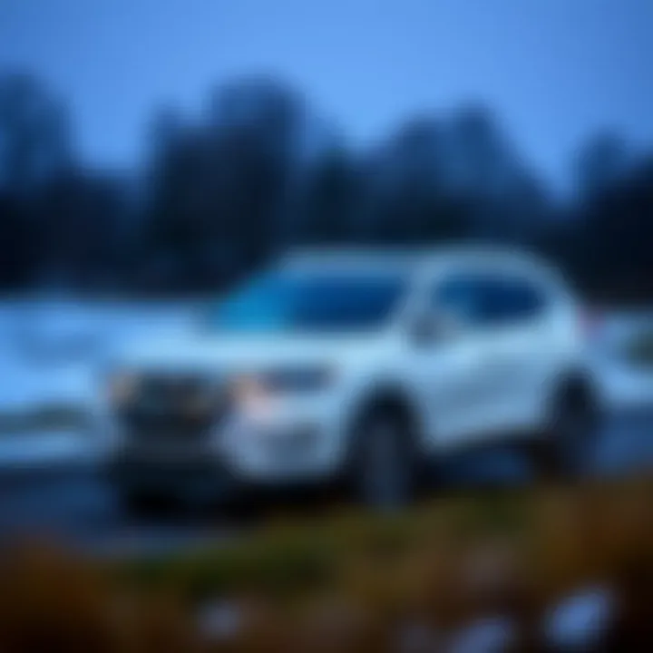 Nissan Rogue S 2WD exterior view