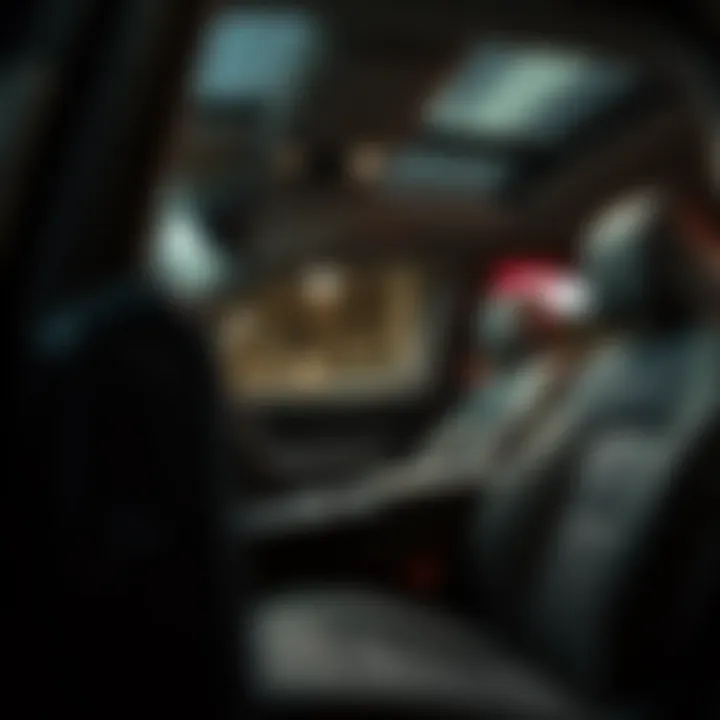 Interior of Nissan Rogue S 2WD showcasing features