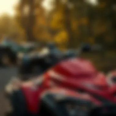 Market trends in ATV valuations Graph illustrating market trends for ATVs