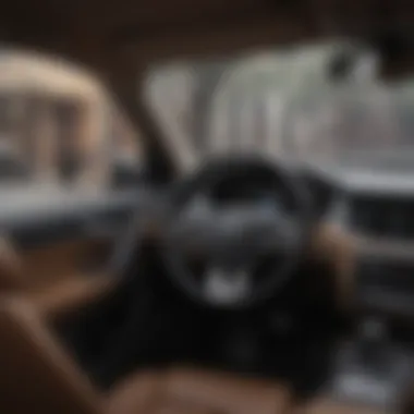 Inside Look: Premium Quality of Volvo Interiors Detailed interior of a used Volvo showcasing premium materials