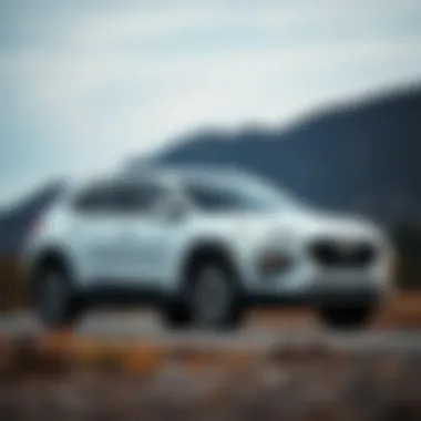 Comparison chart of Santa Fe Sport against its competitors