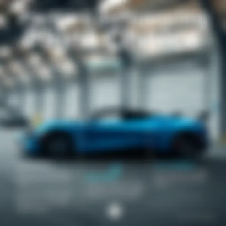 An infographic illustrating key factors influencing paint selection for vehicles.