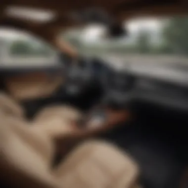 Craftsmanship of the Maserati Ghibli Cabin Interior view highlighting luxury features and craftsmanship of the Ghibli's cabin