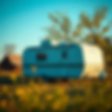 Residence Trailers in Nature: A Perfect Retreat A picturesque view of a residence trailer parked in a serene outdoor setting