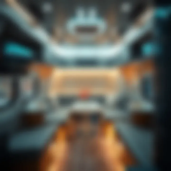 Innovative Interior Designs of Residence Trailers Stylish modern residence trailer interior showcasing innovative design elements