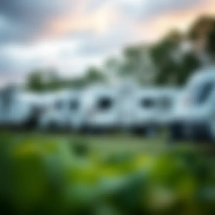 Diverse Types of Residence Trailers and Their Features A detailed layout of various types of residence trailers highlighting their features