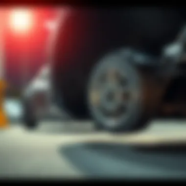 Illustration depicting the effects of neglecting brake maintenance