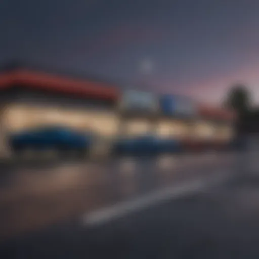 Exterior view of a local used car dealership in Dayton, TN