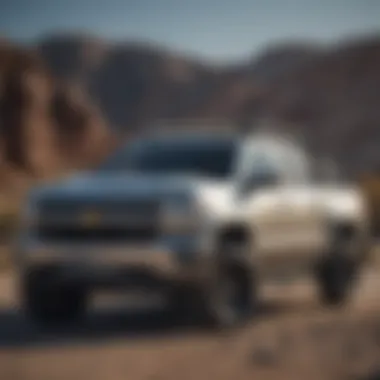 Performance Upgrades for Chevy Silverado Chevy Silverado with performance enhancements under the hood